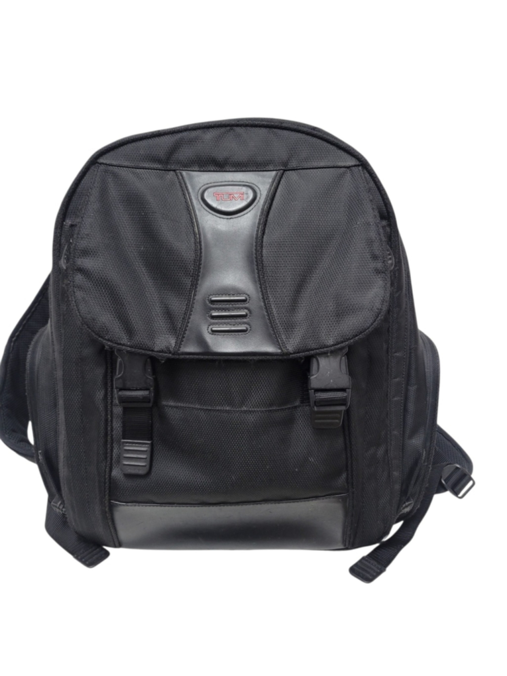 TUMI 520C High Quality Adult Unisex Black Large Nylon Pre-owned Laptop Backpack